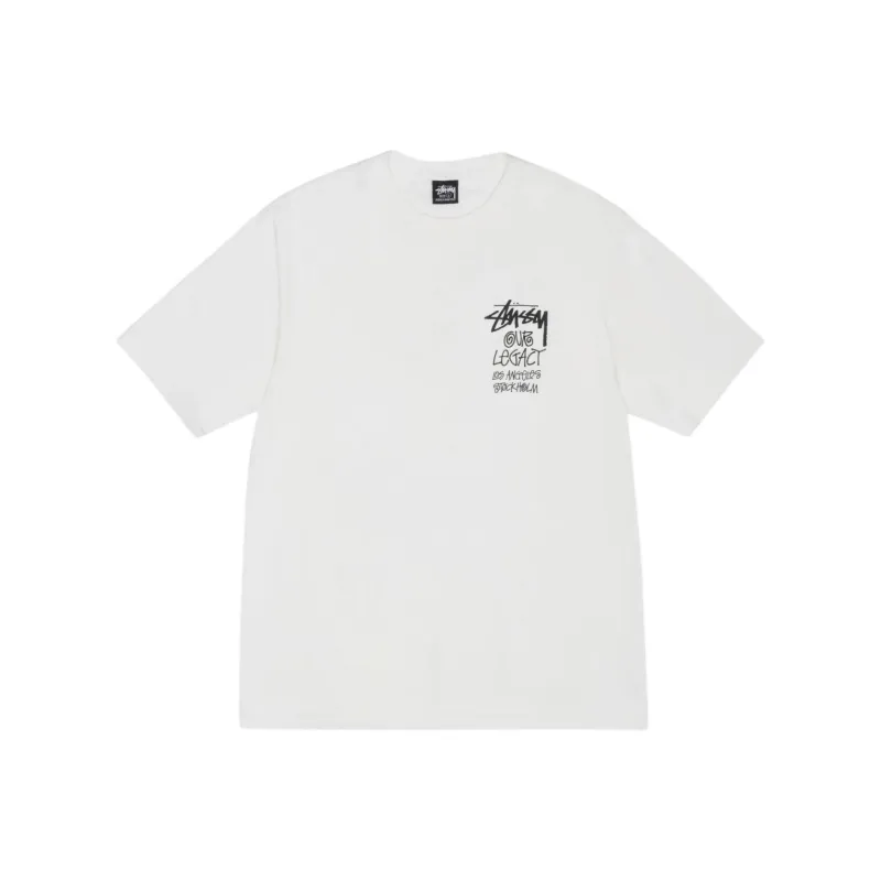 Stussy X Our Legacy Work Shop 8 Ball Yin Yang Pigment Dyed Tee-6