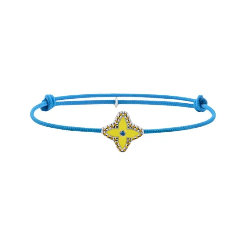LOUIS VUITTON M02412 Monogram Flower Stesia Bracelet-0