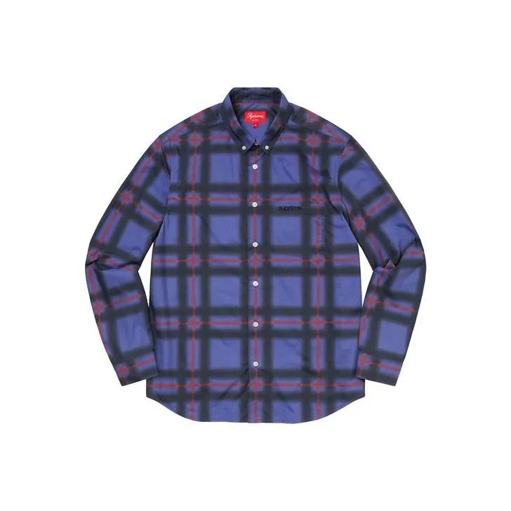 Supreme Spray Tartan Shirt-1