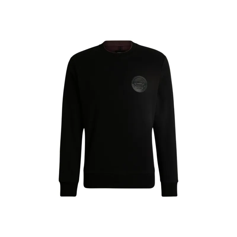 HUGO BOSS X Porsche Logo appliqué Sweatshirt-0