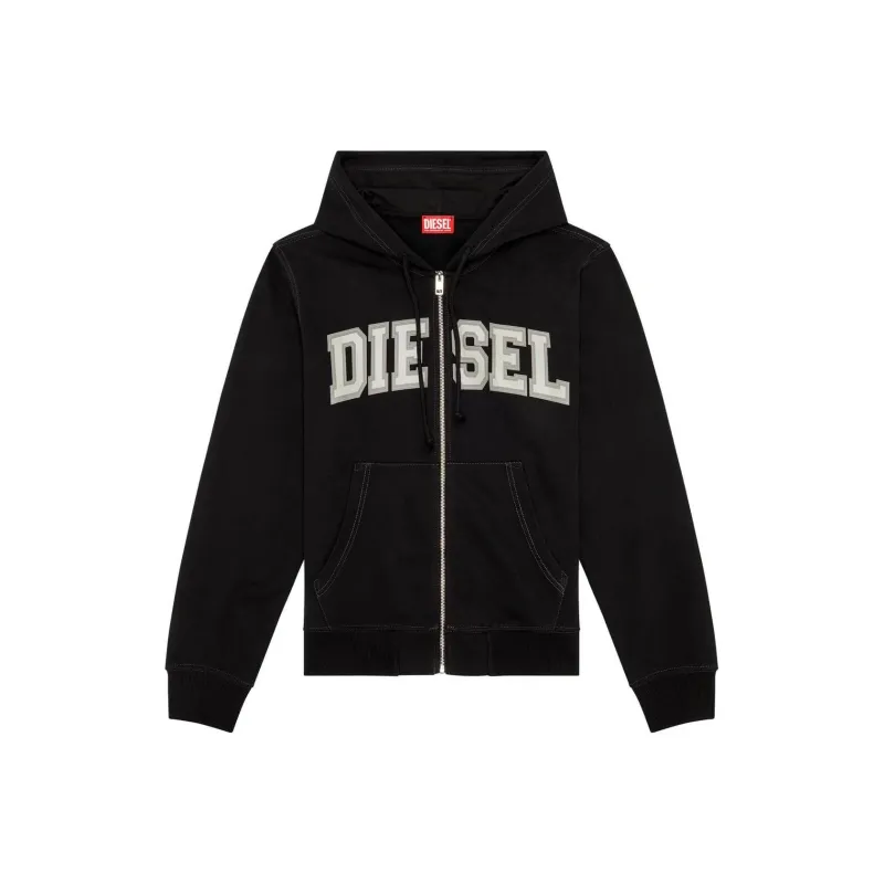 DIESEL S Ginn Hood Zip K12 Hoodie-0