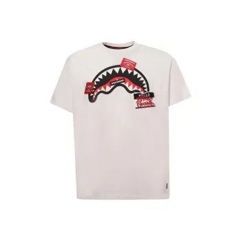 SPRAYGROUND Patch Detailed Crewneck T Shirt