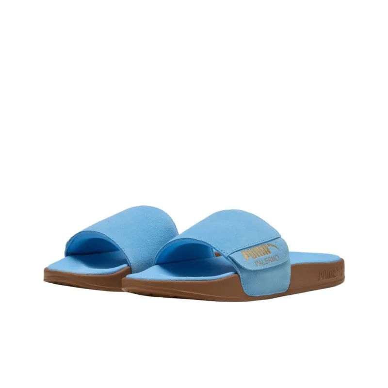 PUMA Leadcat 2.0 Slip Resistant Slide Slippers Unisex Light Blue-3