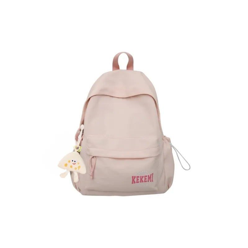 KAMLUI Nylon Backpack Regular Unisex White/Pink/Blue/Red/Black-7