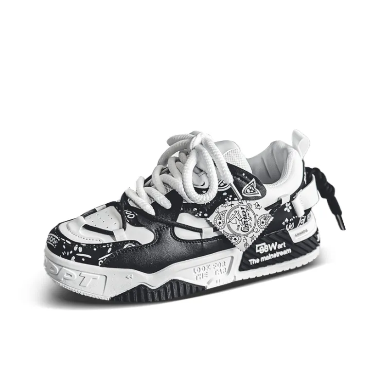 Hong Kong Meng Slip Resistant, Abrasion Resistant, Breathable Low Top Skateboard Shoes Men's-2