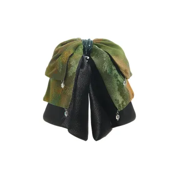 Lano Mulberry Silk Hair Clips Women's