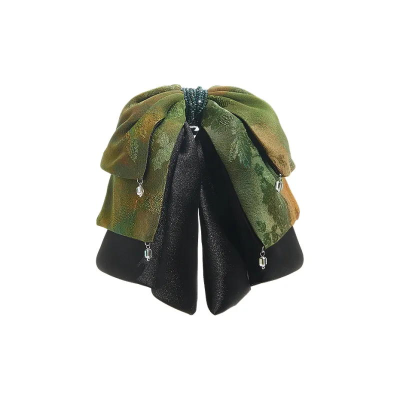 Lano Mulberry Silk Hair Clips Women's-0