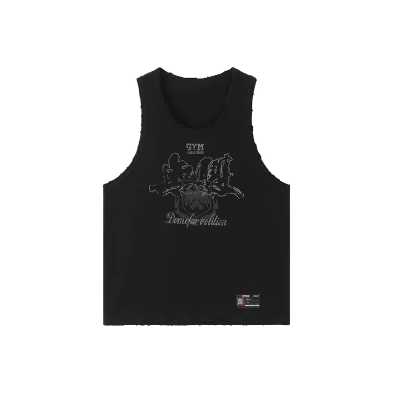 Fearless East Tank Top Unisex Black-0