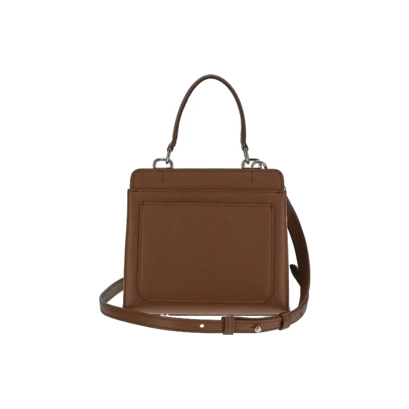Furla 1927 Collection Leather Shoulder Bag, Crossbody Bag, Handbag Regular Women's Brown-2