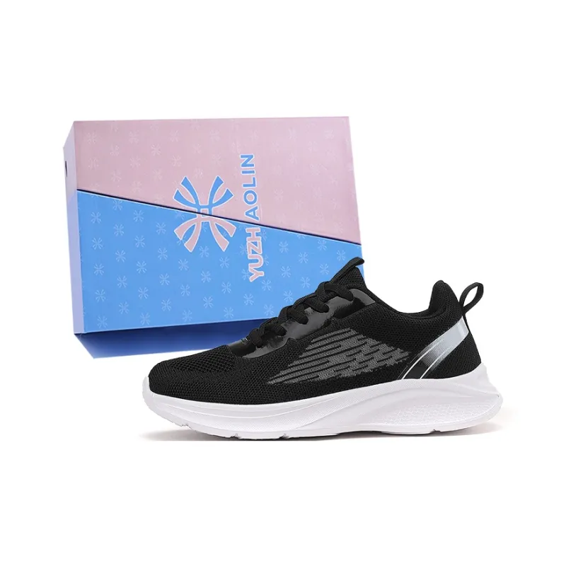 YUZHAOLIN Slip Resistant, Abrasion Resistant, Breathable, Height Increasing Low Top Casual Shoes Women's-12