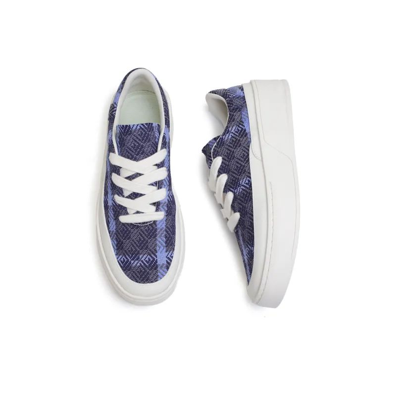 ESTEE GEEA Coverage Slip Resistant, Abrasion Resistant, Lightweight, Breathable Low Top Skateboard Shoes Men's Blue-2