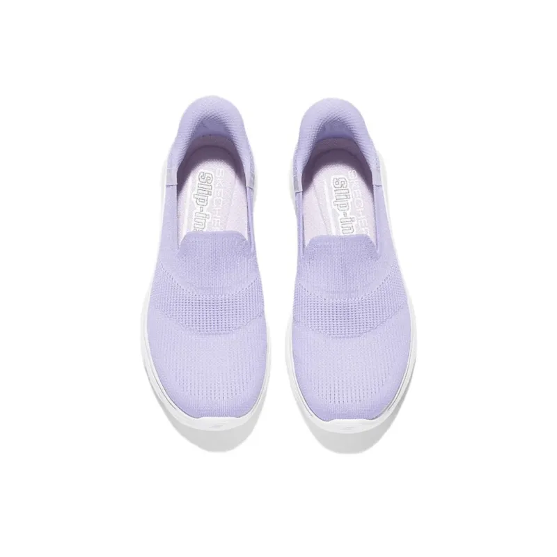 Skechers GO WALK 7 Anti Slip Wear Resistant Low Top Casual Shoes Women's Purple-3