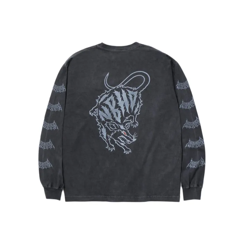 NEIGHBORHOOD Long Sleeve 4 Tee-1