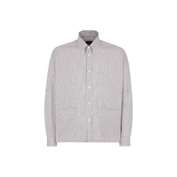 FENDI Shirts Men Brown