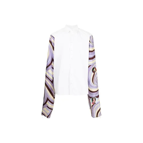 RAF SIMONS Shirts Men White