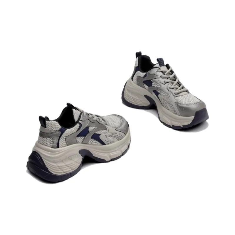JESSICA SOPHIA Height Increasing Low Top Chunky Sneakers Women's-5