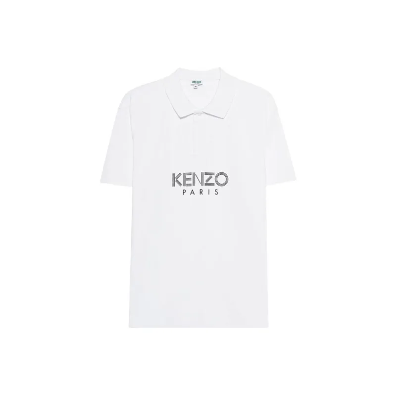 KENZO Polo Shirts Men White-0