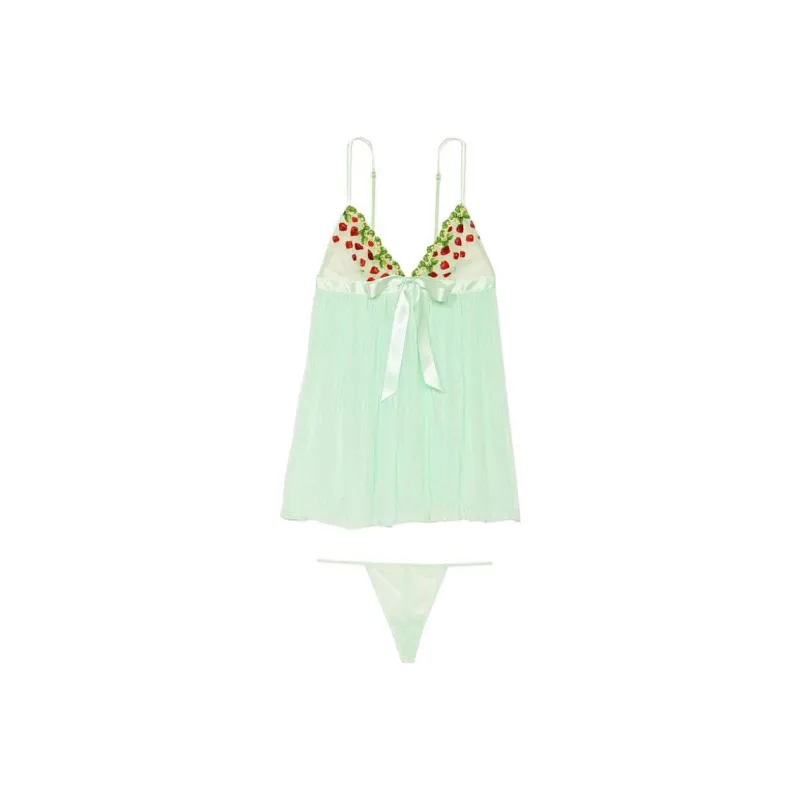 Victoria's Secret Nightgown Women's Ice Green-0