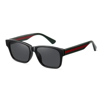 Yamaichi Maru Plate Frame Square Sunglasses Unisex