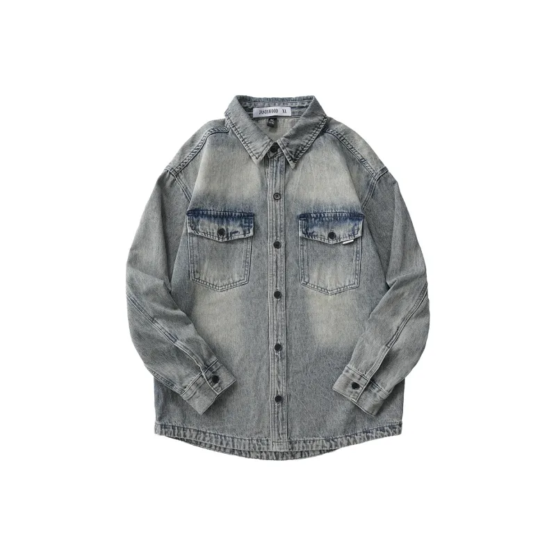 JASONWOOD Cowboy On The Run Shirt Men's Space Blue-0