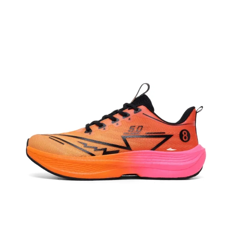 Kuding Running Shoes Unisex Low Top Electric Glow/Flint Stones/Black Blue/Spring Green-5