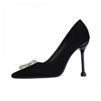 Medd Slim Heel High Heels 7CM Women's Black