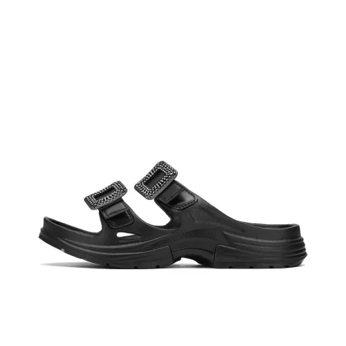 73Hours Slide Slippers Women's Black