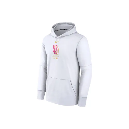 Nike San Diego Padres City Connect Practice Men's Nike Therma Mlb Pullover Hoodie