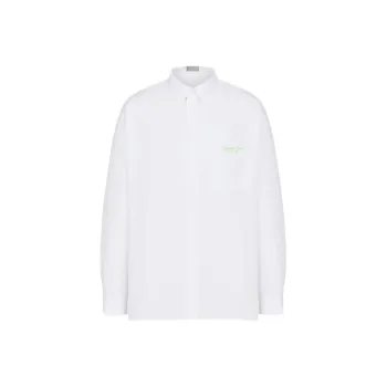 DIOR Buttoned Long Sleeved Poplin Shirt