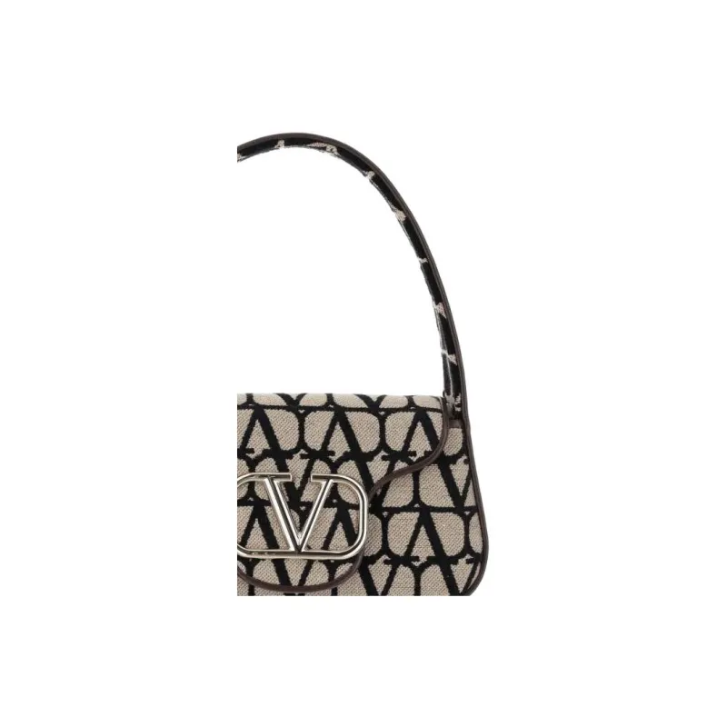 Valentino Cotton Shoulder Bag Regular Women's Multicolor-4