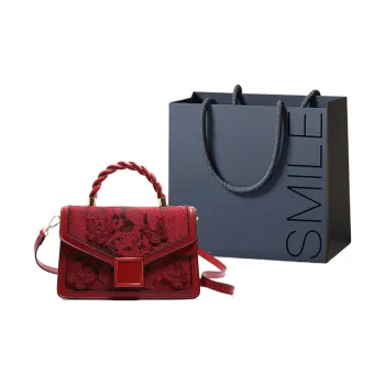SWIMADE PU Handbag Women's White/Black/Pink/Red/Green