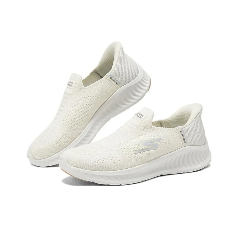 Skechers Women's GO WALK Anti Slip Wear Resistant Low Top Casual Shoes Women's White-2
