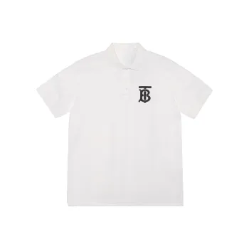 Burberry Polo Shirt Men's White