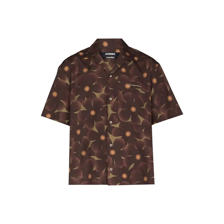 Jacquemus Shirts Men Brown-0