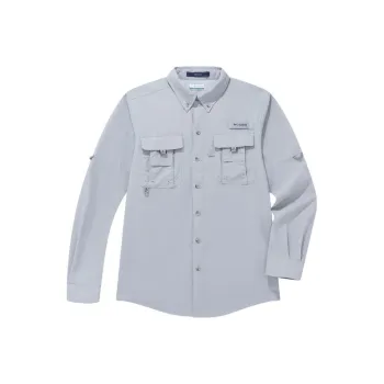 Columbia Shirts Men Gray