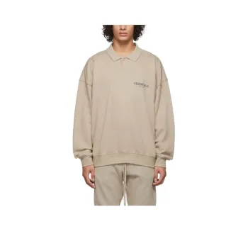 Fear Of God Essentials FW21 Polo Shirts Unisex Tan