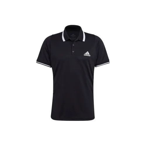 Adidas Polo Shirts Men Black