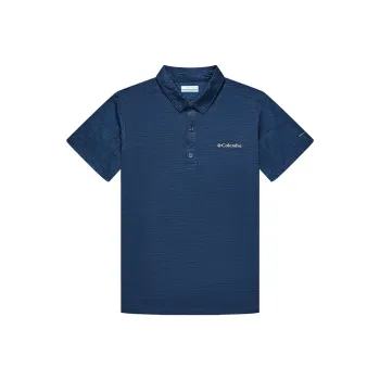 Columbia Polo Shirts Men Blue