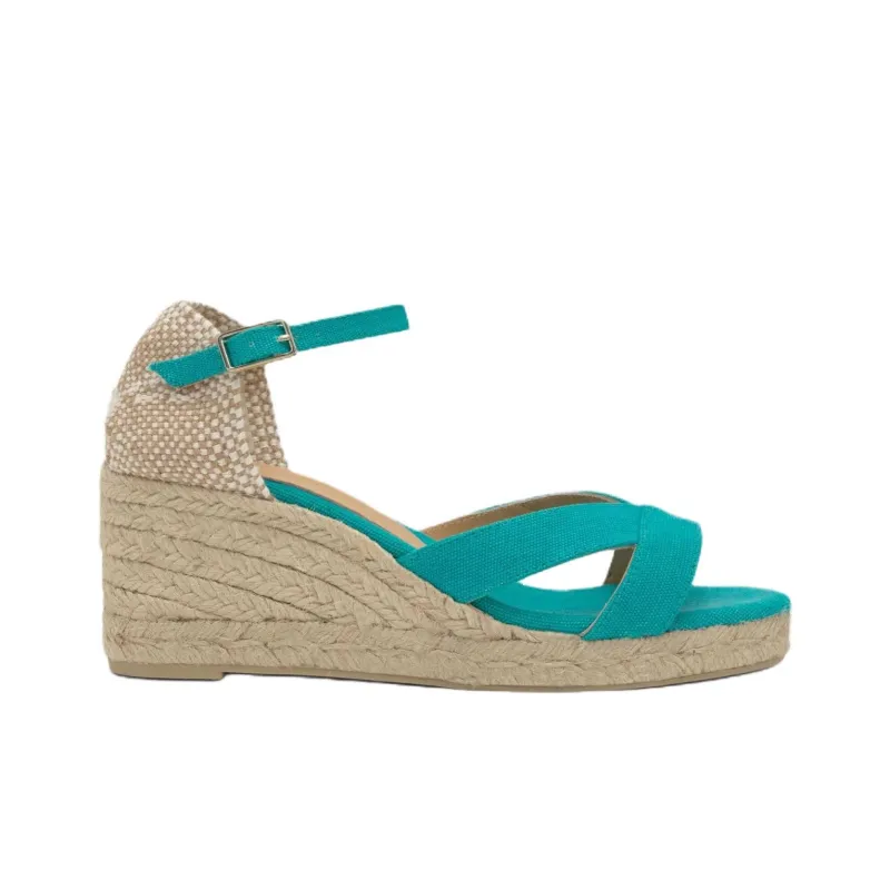 Castañer Bruna Strap Sandals Women's Sea Blue-1