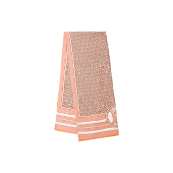 Burberry Silk Scarves Unisex Pink