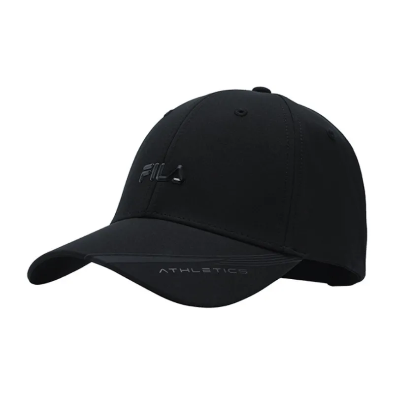 FILA Athletics Polyester Baseball Caps Men's Jet Black-1