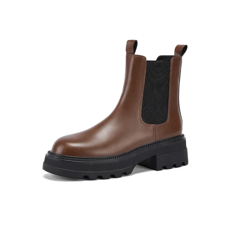 DAPHNE Short Chelsea Boots 6cm Women's-1