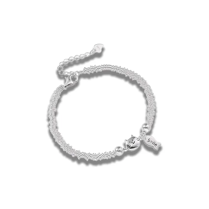 Datang Guoding S925 Silver Bracelets Women's-0