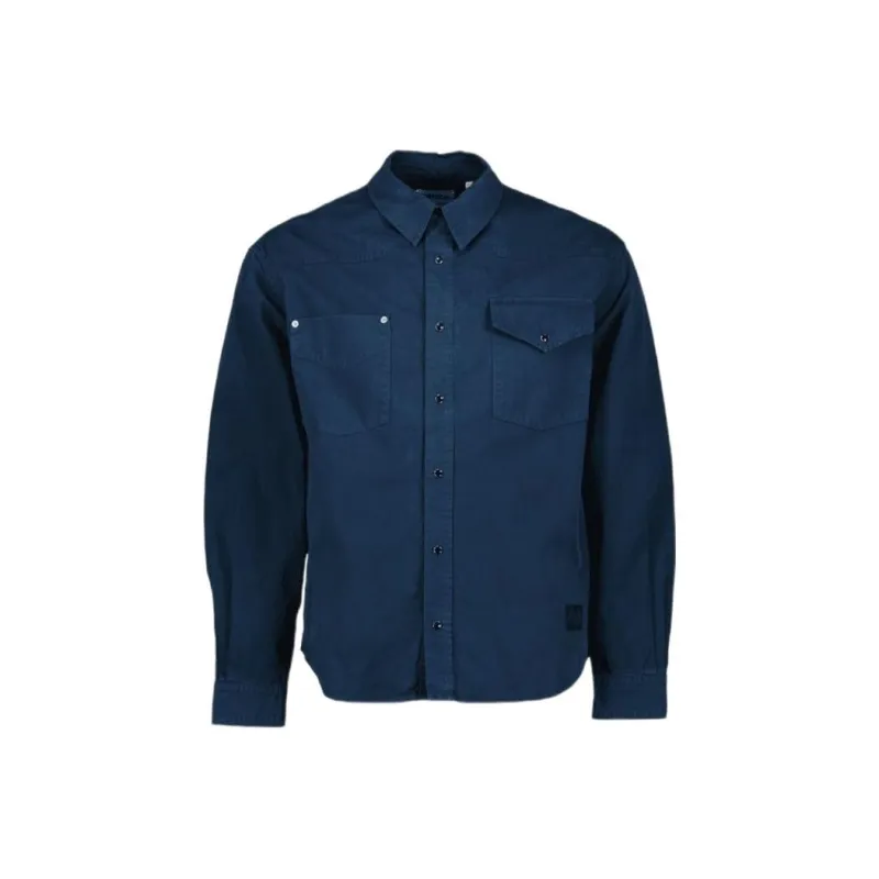 KENZO Shirts Men Navy Blue-0