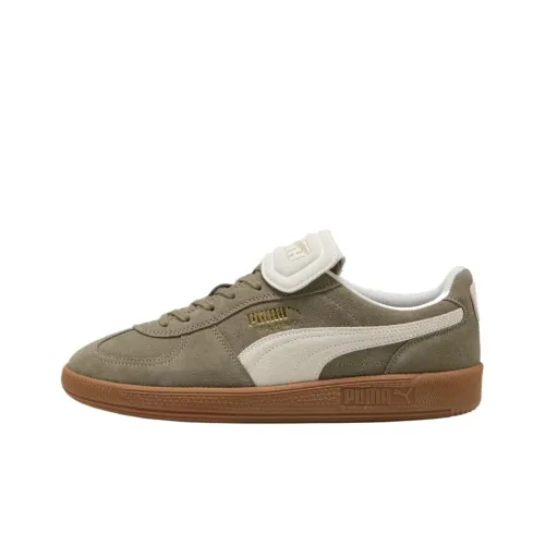 PUMA Low Top Training Shoes Unisex Green White