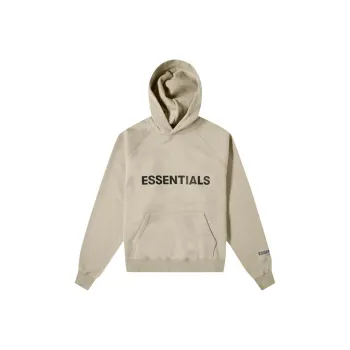 Fear Of God Essentials Hoodie 'Olive' Sweatshirt Unisex Beige
