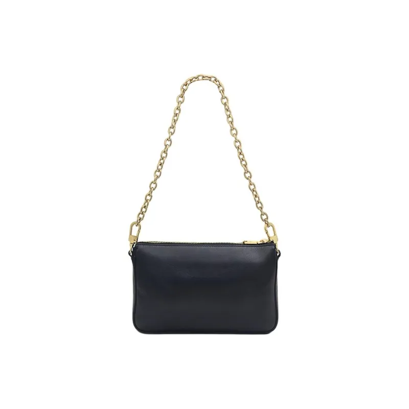 RADLEY Cow Leather Shoulder Bag Medium Size Women's Black-1