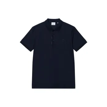 Burberry Monogram Motif Cotton Pique Polo