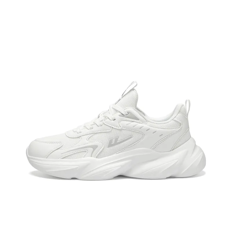 WARRIOR Chunky Sneakers Men Low Top White/Black/Gray-0
