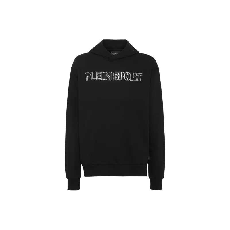 PLEIN SPORT Tiger Logo print Hoodie-0